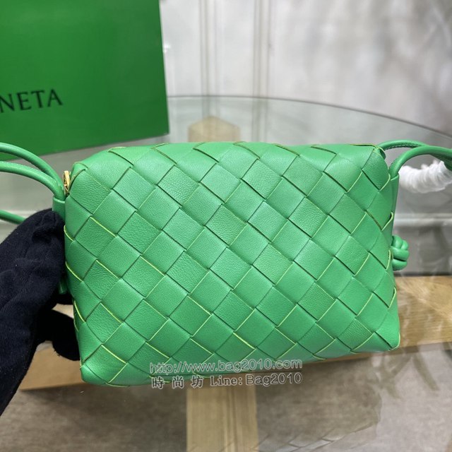 Bottega veneta高端女包 98090 寶緹嘉新款編織小方包 BV經典款編織小號肩背女包  gxz1313